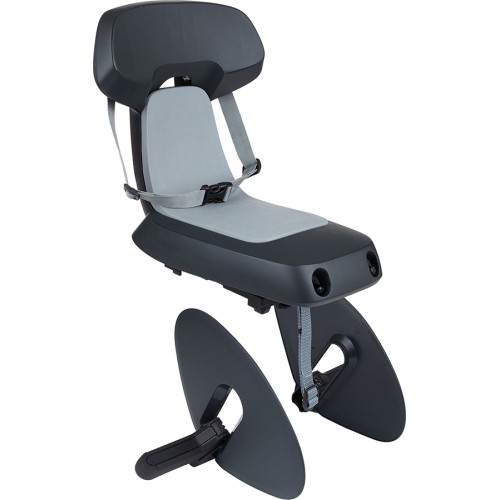 Dviračio kėdutė Polisport Guppy Junior // 26-29", 22-35 kg, ant bagažinės (pilka)