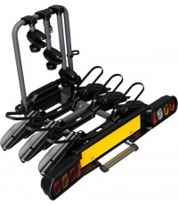 Bagażnik samochodowy Peruzzo Pure Instinct // na 3 rowery // na haku, składany, stalowy