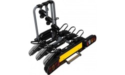 Bagażnik samochodowy Peruzzo Pure Instinct // na 3 rowery // na haku, składany, stalowy