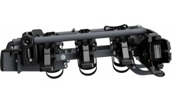 Bagażnik samochodowy Peruzzo Pure Instinct // na 3 rowery // na haku, składany, stalowy