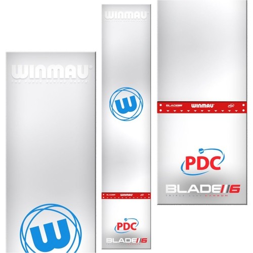 Winmau Clearzone dart mat transparent PVC