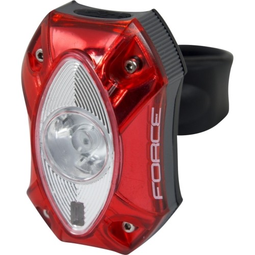 Lampka tylna FORCE Red 1 Cree LED 60 lm, USB