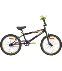 Dviratis Karbon BMX 20 black-lime