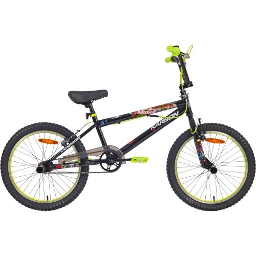 Rower Karbon BMX 20, black-lime