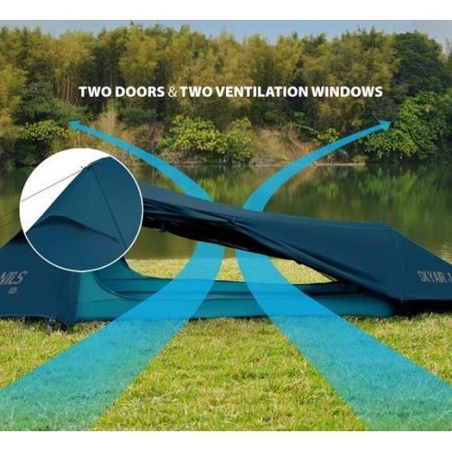 NC2501 SKYAIR ULTRALEKKI NAMIOT 1 NIEBIESKI NILS CAMP