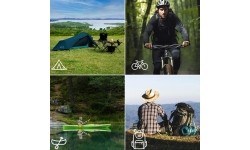 NC2501 SKYAIR ULTRALEKKI NAMIOT 1 NIEBIESKI NILS CAMP