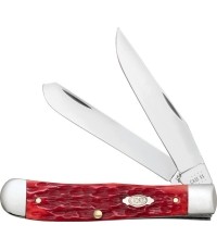 Nóż kieszonkowy z klipsem Walizka CV, czerwona