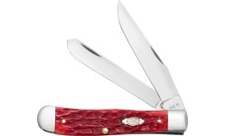Nóż kieszonkowy z klipsem Walizka CV, czerwona