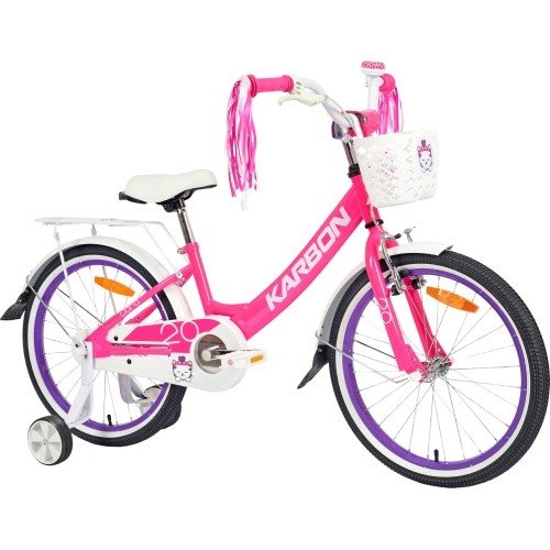 Rower Karbon Tiara 20, różowy