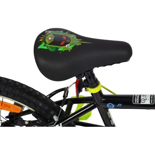 Rower Karbon BMX 20, black-lime