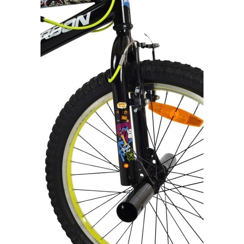 Rower Karbon BMX 20, black-lime