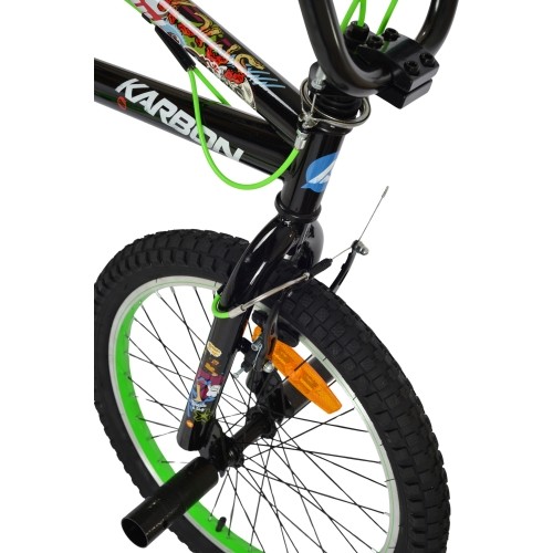 Rower Karbon BMX 20 black-green