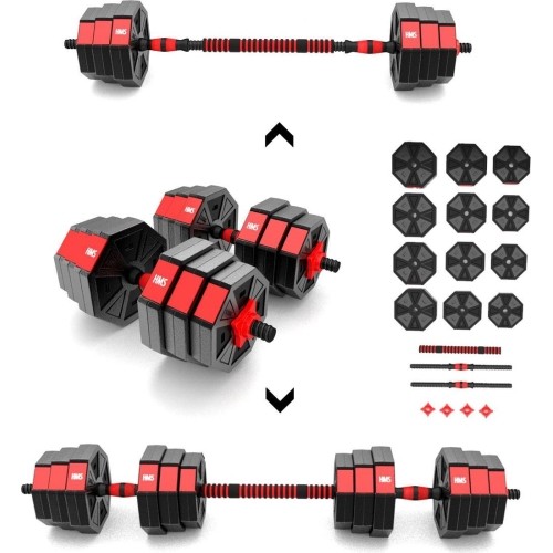 SGC20 SZTANGA I HANTLE KOMPOZYTOWE HMS - 40 kg