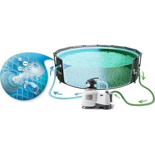 Pompa piaskowa filtrująca do basenu 10 500 L/h INTEX 26648