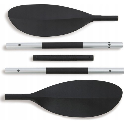 Wiosło do pontonu aluminiowe do kajaku dwupiórowe 218 cm INTEX