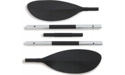Wiosło do pontonu aluminiowe do kajaku dwupiórowe 218 cm INTEX