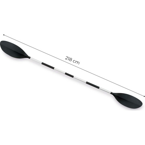 Wiosło do pontonu aluminiowe do kajaku dwupiórowe 218 cm INTEX