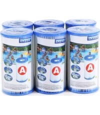 Filtr filtry typ A - do pompy basenu intex 29000 - 6 sztuk