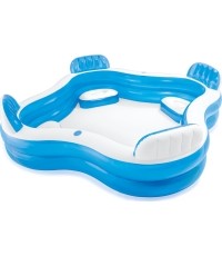 Basen ogrodowy Intex, z siedziskami, 229 x 229 cm, 56475