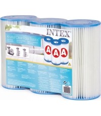 Filtr filtry typ A - do pompy basenu intex 29000 - 3 sztuki