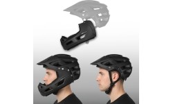 MTW101 FULL-FACE HELMET M (56–58 CM) NILS EXTREME - Black