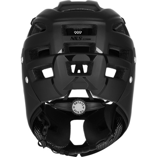 MTW101 FULL-FACE HELMET M (56–58 CM) NILS EXTREME - Black