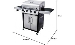 Dujinis grilis Char-Broil Convective 440S
