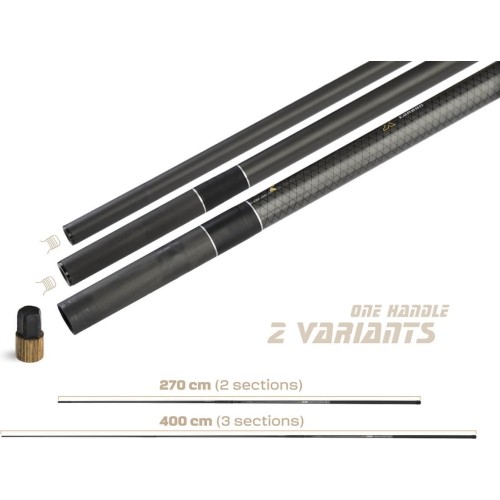 ZFISH Tactical Landing Net Handle 4.0m