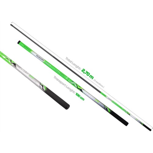 ZFISH Delta Tele Landing Net Handle 2.70m
