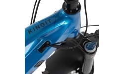 Górski rower elektryczny z pełnym zawieszeniem Levit Kingit BF Overstep 630 29" - 2024 - Blue black pearl