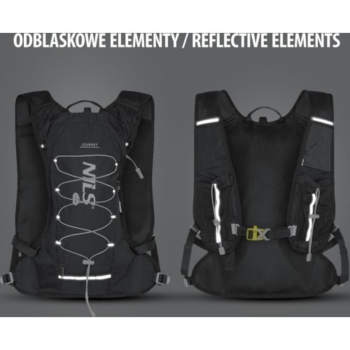 NC1797 CZARNY PLECAK DO BIEGANIA JOURNEY NILS CAMP