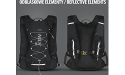 NC1797 CZARNY PLECAK DO BIEGANIA JOURNEY NILS CAMP