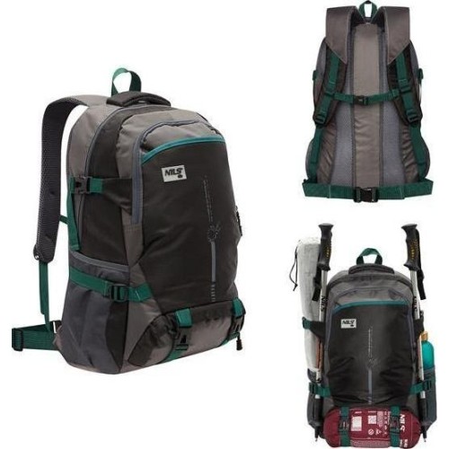 NC1736 PLECAK TURYSTYCZNY CZARNY RANGE 45L NILS CAMP