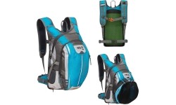 NC1766 NIEBIESKI PLECAK PRZYGODOWY 25L NILS CAMP