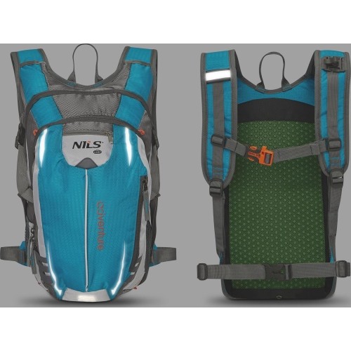 NC1766 NIEBIESKI PLECAK PRZYGODOWY 25L NILS CAMP