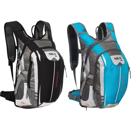 NC1766 NIEBIESKI PLECAK PRZYGODOWY 25L NILS CAMP