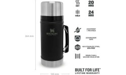 Termos do żywności Stanley Classic Legendary 0,94L, czarny