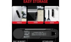 Momentinis mėsos termometras ypač greitas 1 sekundės nuskaitymo atsparus vandeniui ThermoPro TP622W