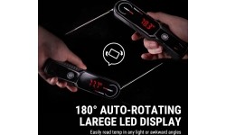 Momentinis mėsos termometras ypač greitas 1 sekundės nuskaitymo atsparus vandeniui ThermoPro TP622W