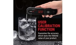 Momentinis mėsos termometras ypač greitas 1 sekundės nuskaitymo atsparus vandeniui ThermoPro TP622W