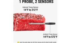 TempSpike Plus skaitmeninis belaidis bluetooth maisto termometras ThermoPro TP970W su atnaujintu itin plonu zondu