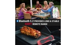 TempSpike Plus skaitmeninis belaidis bluetooth maisto termometras ThermoPro TP970W su atnaujintu itin plonu zondu