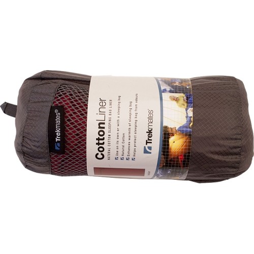 Wkładka do śpiwora Trekmates Hotelier Cotton, 205x75 cm