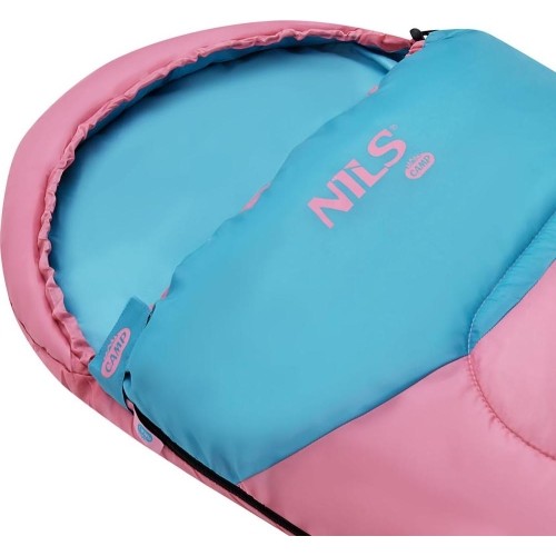 NC2007 PINK SLEEPING BAG JUNIOR NILS CAMP
