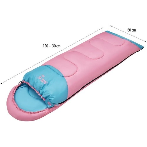 NC2007 PINK SLEEPING BAG JUNIOR NILS CAMP