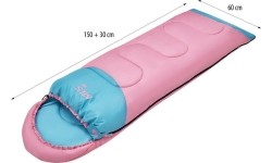 NC2007 PINK SLEEPING BAG JUNIOR NILS CAMP