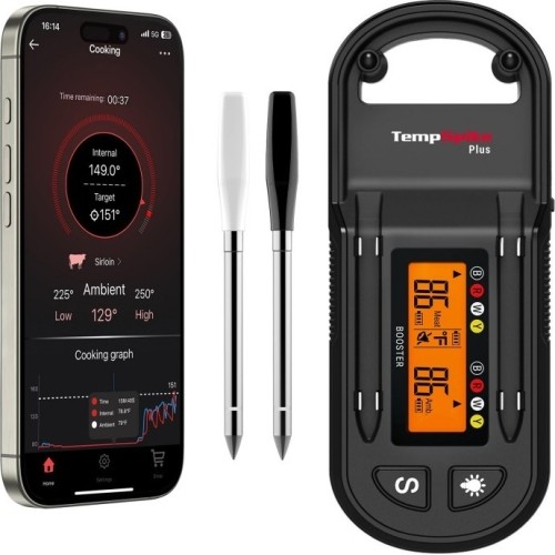 Belaidis Bluetooth mėsos termometras ThermoPro TP972W su 2 zondais