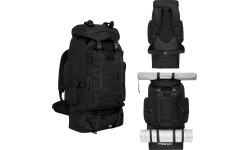 Plecak taktyczny Nils Camp Magnum NC1785, 100 l, czarny