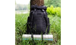 Plecak taktyczny Nils Camp Magnum NC1785, 100 l, czarny