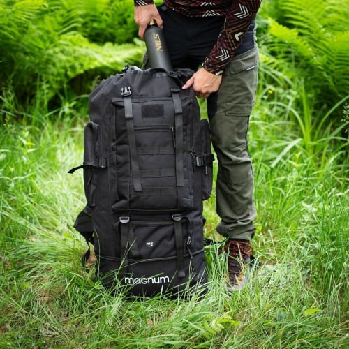 Plecak taktyczny Nils Camp Magnum NC1785, 100 l, czarny